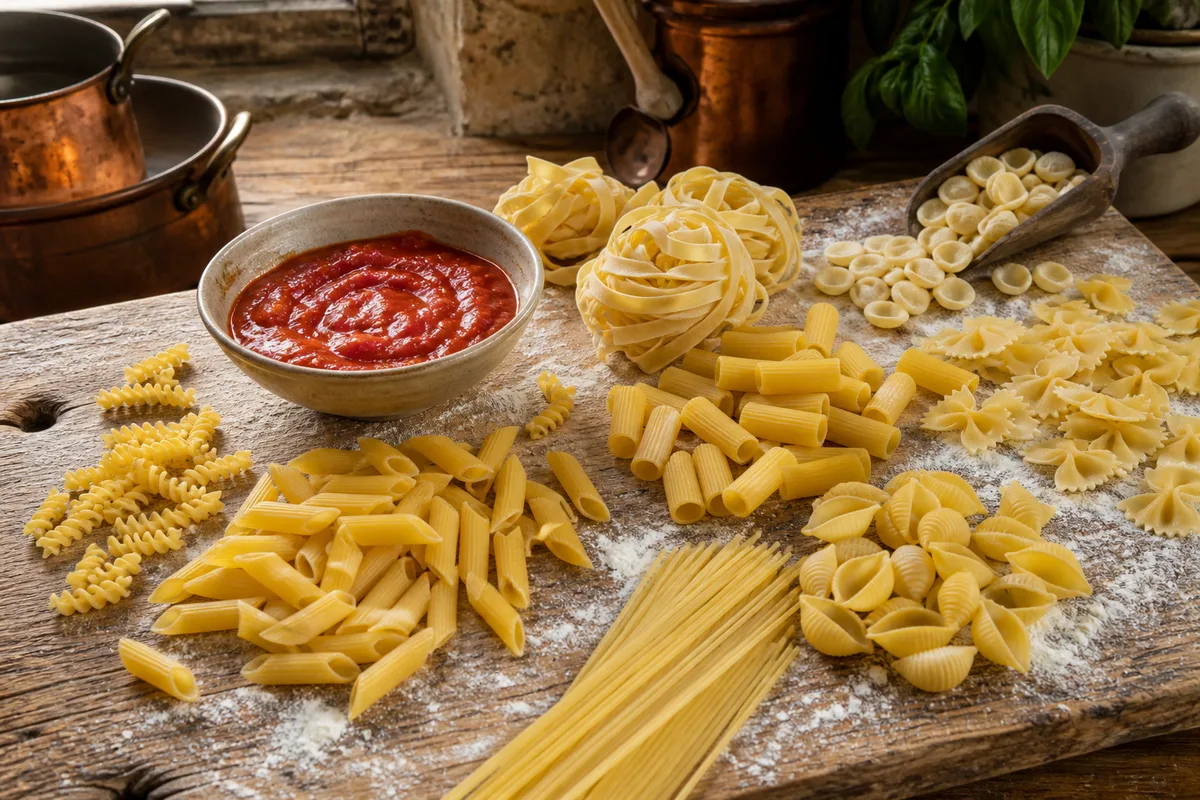Pâtes et sauces